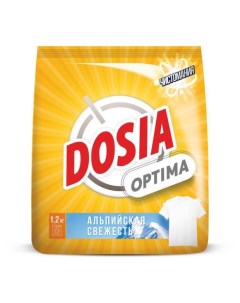 Стиральный порошок Optima Альпийская Свежесть 1 2 кг Dosia