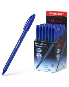 Ручка шариковая U 108 Original Stick 1 0 Ultra Glide Technology синий Erich krause