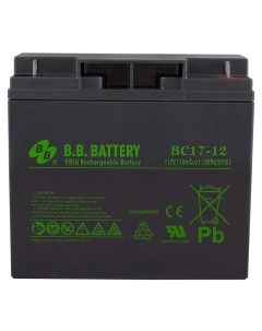 Аккумулятор для ИБП 17000 А ч 12 В Bb battery