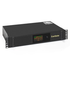 Источник бесперебойного питания ServerRM UNL 1000 LCD AVR 2SH 3C13 USB 2U Exegate