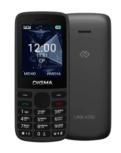 Мобильный телефон A250 черный A250 Digma