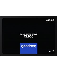 SSD накопитель CL100 gen 3 2 5 480 ГБ SSDPR CL100 480 G3 Goodram