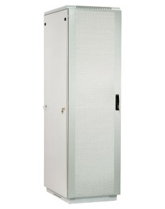 Шкаф телекоммуникационный напольный 42U 600x1000 дверь перфорированная ШТК М 42 6 1 Цмо
