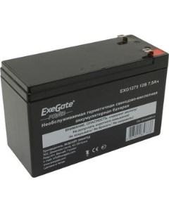 Аккумуляторная батарея GP12075 12V 7 5Ah 1227W клеммы F2 Exegate