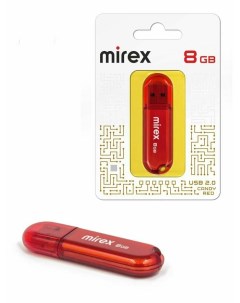 Флешка Candy 8 ГБ красный 13600 FMUCAR08 Mirex