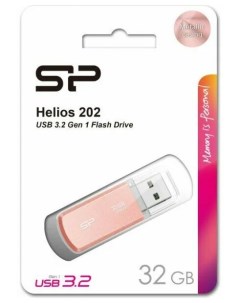 Флешка Helios 202 32 ГБ Розовое Золото SP032GBUF3202V1P Silicon power