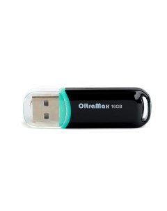 Флешка OM 16GB 230 черный Oltramax