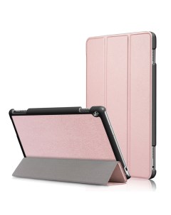 Чехол для Huawei MediaPad M3 Lite 10 с трансформацией в подставку розовое золото Mypads