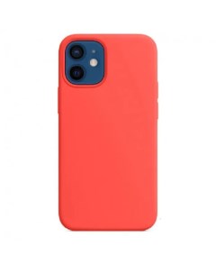 Чехол для Apple iPhone 12 mini Silicone Case красный New login