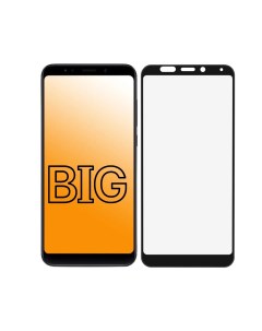 Защитное стекло для Xiaomi Redmi 5 Plus с черной рамкой Big