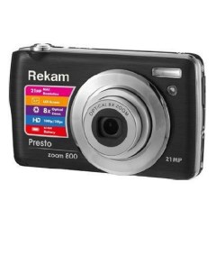 Фотоаппарат цифровой компактный Presto Zoom 800 Rekam