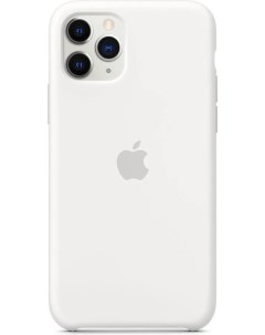 Чехол для Apple iPhone 11 Pro Silicone Case Белый Storex24