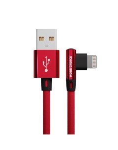 Дата кабель K27i USB 2 1A для Lightning 8 pin нейлон 1м Red More choice