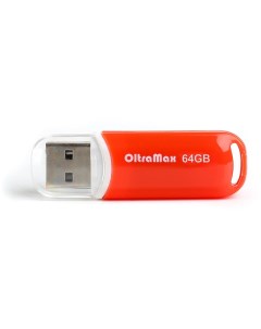 Флешка OM 64GB 230 64 ГБ оранжевый OM 64GB 230 Orange Oltramax