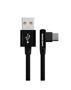 Дата кабель USB 2 1A для Type C K27a нейлон 1м Black More choice