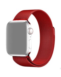 Ремешок для Apple Watch миланская петля 42 44 мм красный Kuplace