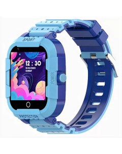 Смарт часы Smart Baby Watch CT12 голубые Wonlex