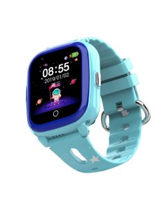 Смарт часы Smart Baby Watch CT10 голубые Wonlex