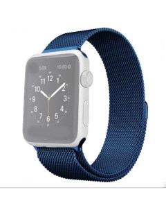 Ремешок для часов Apple Watch миланская петля 38 40 мм синий Kuplace