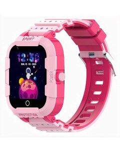 Смарт часы Smart Baby Watch CT12 розовые Wonlex