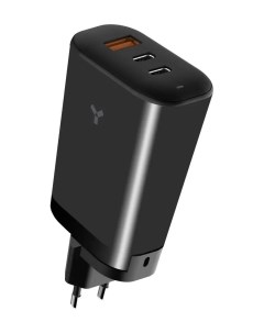 Сетевое зарядное устройство Cosmic GaN 65W2CA Travel Type C USB A Black Accesstyle