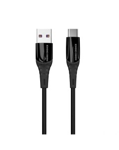 Дата кабель K32Sa USB 3 0A для Type C силикон 1м Black More choice