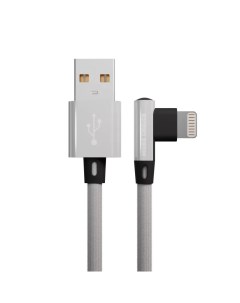 Дата кабель K27i USB 2 1A для Lightning 8 pin нейлон 1м White More choice