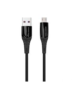Дата кабель K32Sm USB 3 0A для micro USB силикон 1м Black More choice