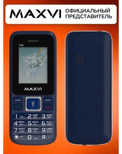 Мобильный телефон C3N 2 SIM Maxvi