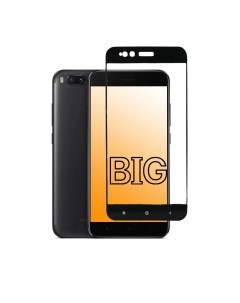 Защитное стекло для Xiaomi Mi 5X и Mi A1 с черной рамкой Big