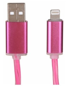 Кабель USB Lightning 1m Pink CBL710 U8 10PK Wiiix
