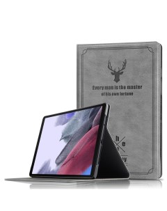 Чехол для Samsung Galaxy Tab A7 Lite SM T220 T225 2021 в Винтажном стиле серый Mypads