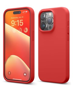 Чехол для iPhone 15 Pro Max Soft silicone Red Elago