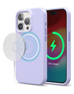 Чехол для iPhone 15 Pro с MagSafe Purple Elago