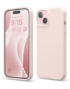 Чехол для iPhone 15 Soft silicone Lovely Pink Elago