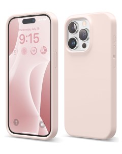 Чехол для iPhone 15 Pro Soft silicone Lovely Pink Elago