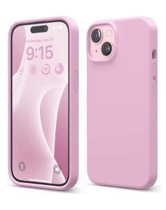 Чехол для iPhone 15 Soft silicone Hot Pink Elago