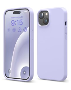 Чехол для iPhone 15 Soft silicone Purple Elago