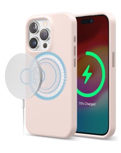 Чехол для iPhone 15 Pro с MagSafe Lovely Pink Elago