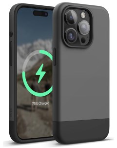 Чехол для iPhone 15 Pro Max с MagSafe Dark Grey Black Elago