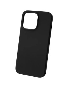 Панель накладка Liquid Silicone Case Black для iPhone 13 Pro Hardiz