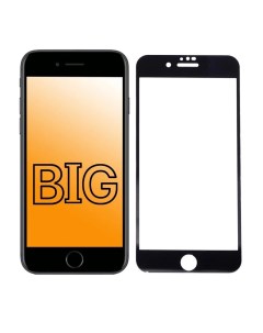 Защитное стекло для iPhone 7 iPhone 8 и iPhone SE 2020 с черной рамкой Big