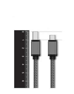 Кабель USB Type C удлинённый разъём 10мм для смартфонов с усиленным корпусом Rostest-plus