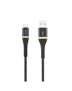Кабель Elite Cable ED 101 USB Type C 2 4A 1 2m Black Wiwu