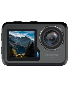 Экшн камера DiCam 790 1xCMOS 12Mpix чёрная Digma