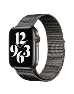Ремешок для Apple Watch WIWU Milano Stainless Steel Watch Band 38 40mm Black Nobrand