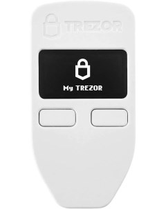 Аппаратный кошелек для криптовалют One White Trezor
