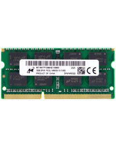 Модуль памяти для ноутбука SODIMM DDR3L 8GB PC14900 1866МГц MT16KTF1G64HZ 1G9E2 Micron