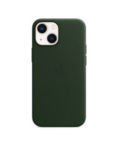 Чехол для iPhone 13 mini Leather Case MagSafe Sequoia Green MM0J3ZE A Apple