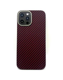 Чехол Keivlar для iPhone 15 арамид кевлар ударопрочный ультратонкий Красный Kzdoo